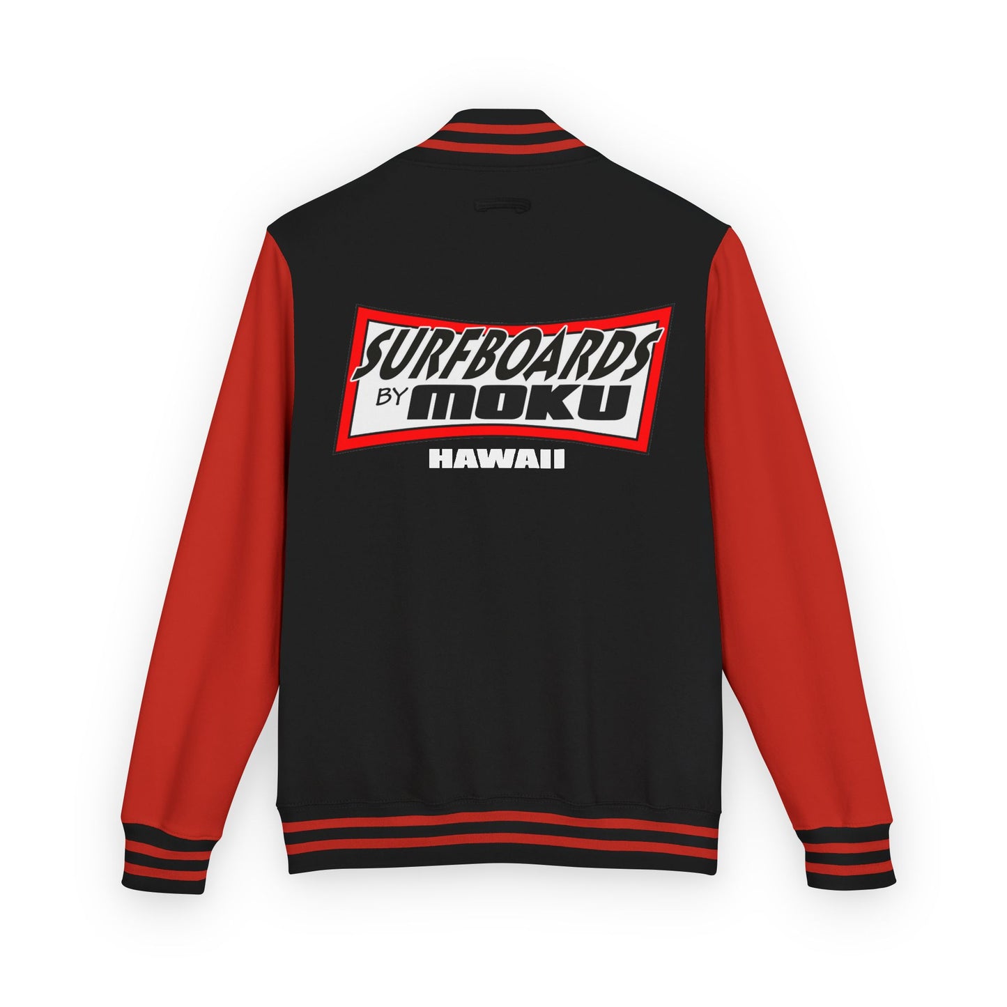 Surfboards By MOKU Heavyweight Sufers Letterman Jacket