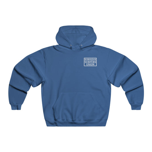 Hooded Sweatshirt Hawaiian Surfers Union Old School Design