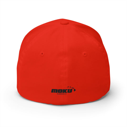 Structured Cap - Hawaiian Surfers Union Embroidered Hat