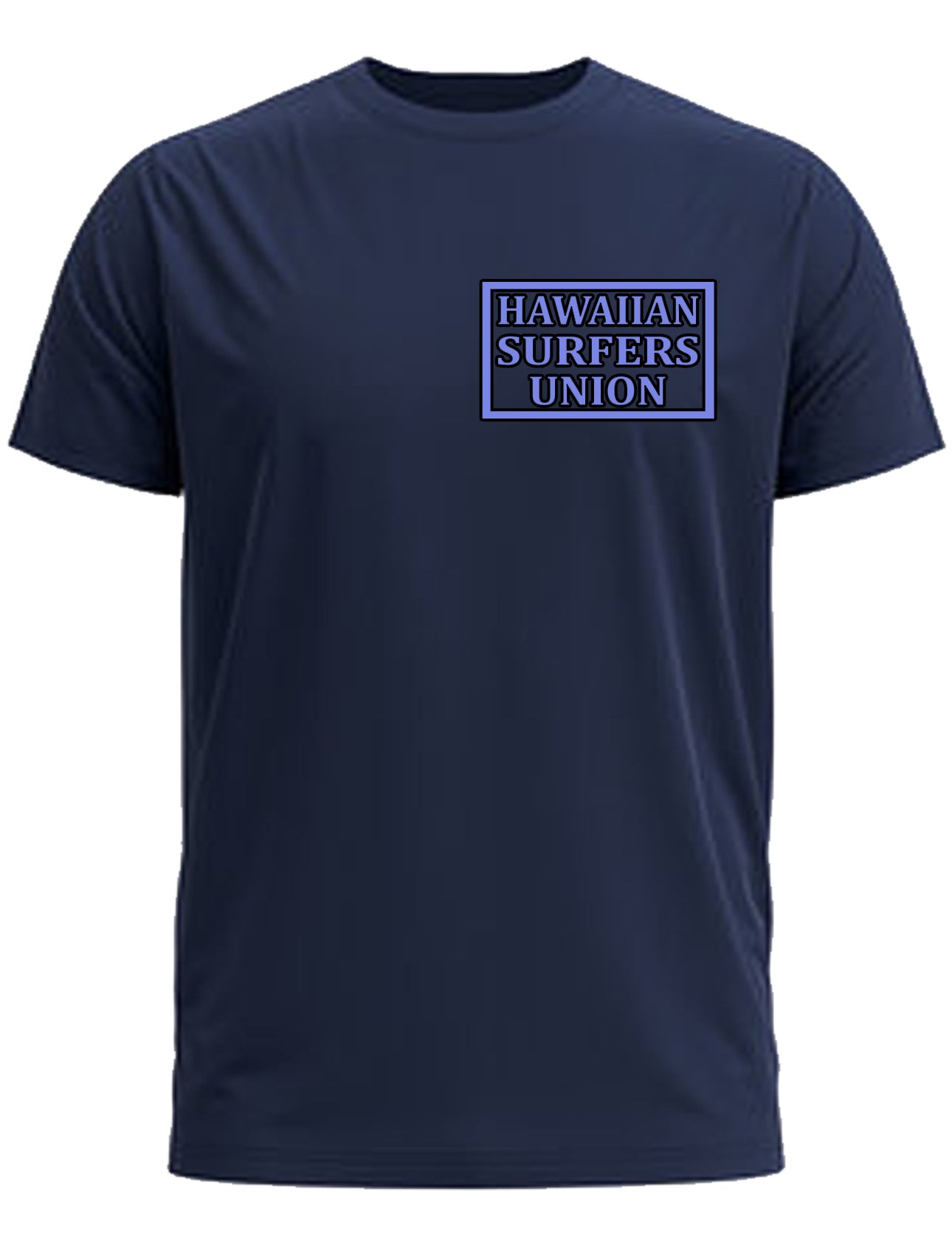 Hawaiian Surfers Union short Sleeve Shirt is a code of arms for surfing elite