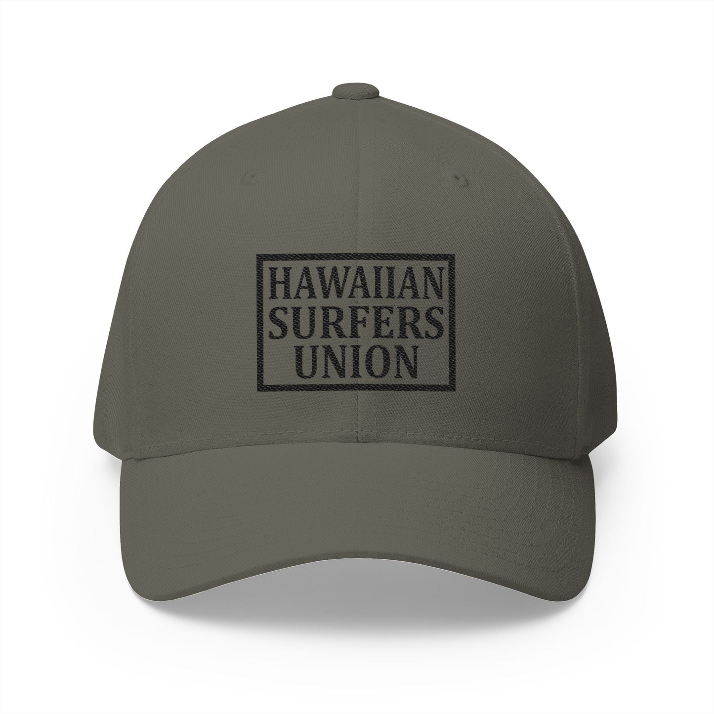 Structured Cap - Hawaiian Surfers Union Embroidered Hat
