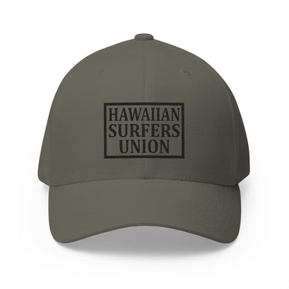 Structured Cap - Hawaiian Surfers Union Embroidered Hat
