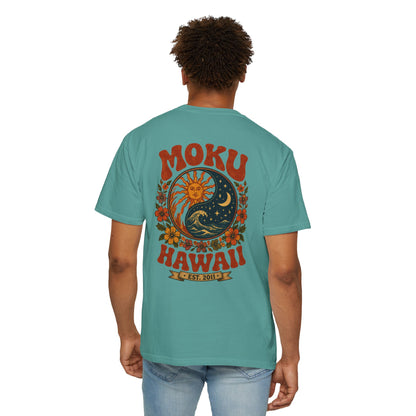 MOKU Hawaii's Vintage Sun & Moon T-Shirt