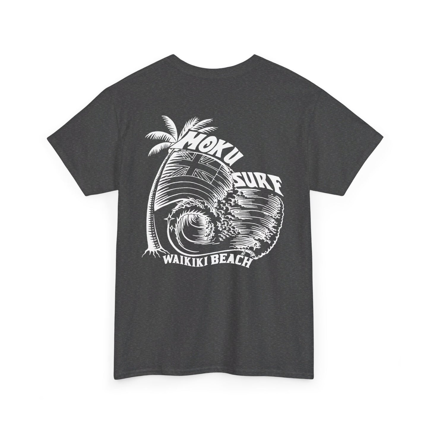 The Iconic MOKU  Logo Heavy Cotton Tee