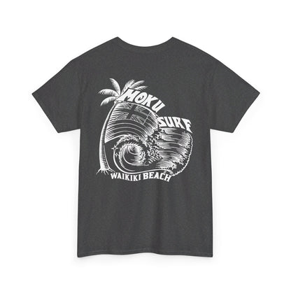 The Iconic MOKU  Logo Heavy Cotton Tee