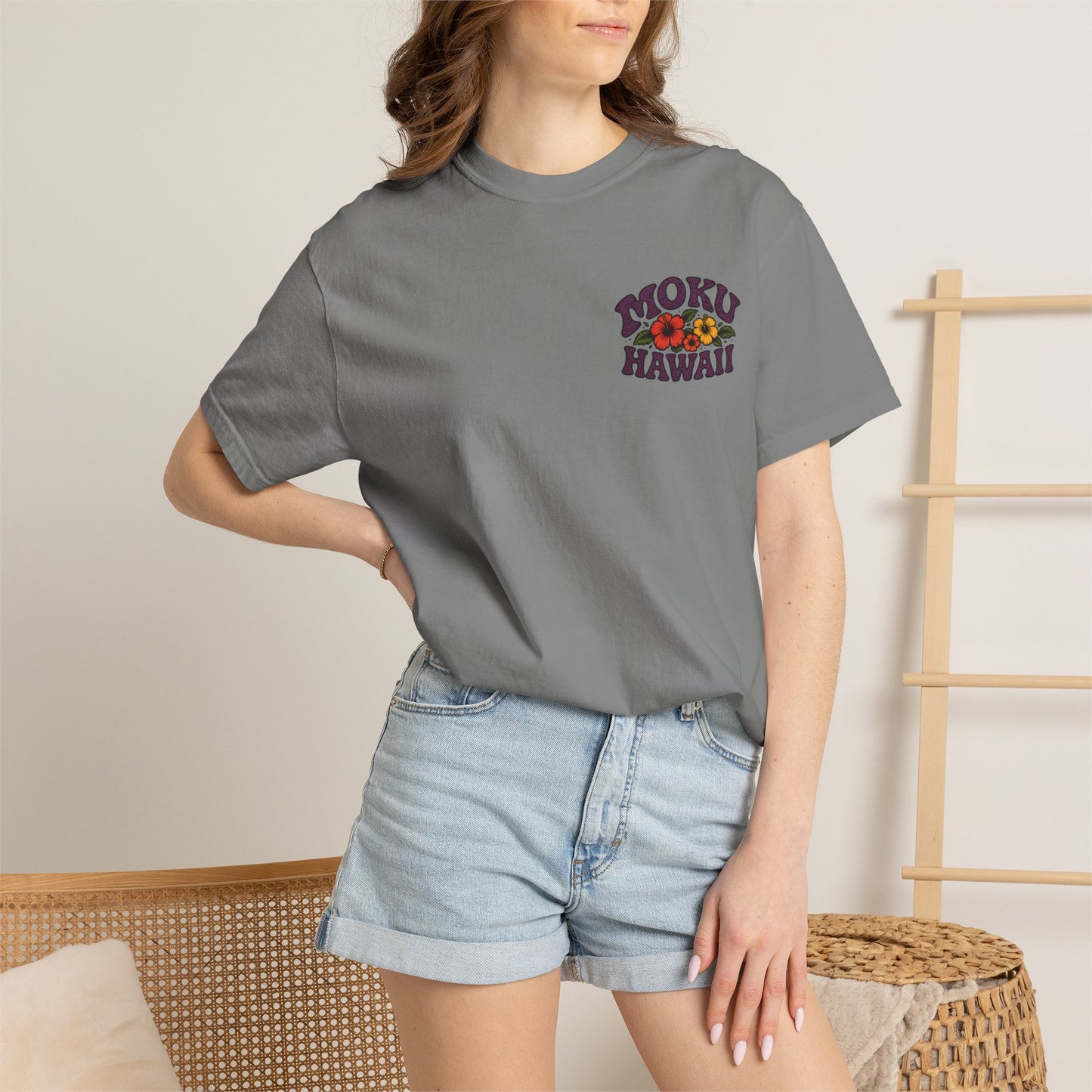 Vintage MOKU Hawaii "Peace Out" T-Shirt | Premium Surf Apparel