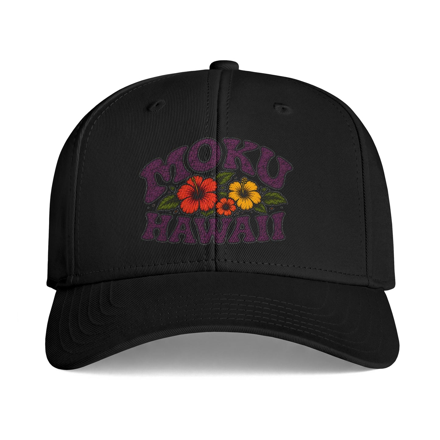 Moku Hawaii Floral Logo Cap
