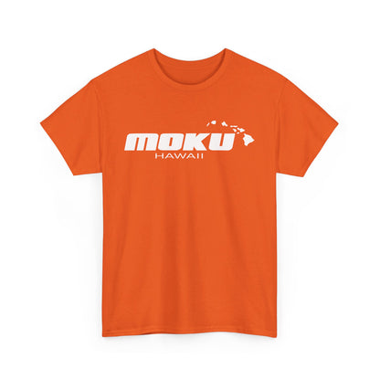 The Iconic MOKU  Logo Heavy Cotton Tee