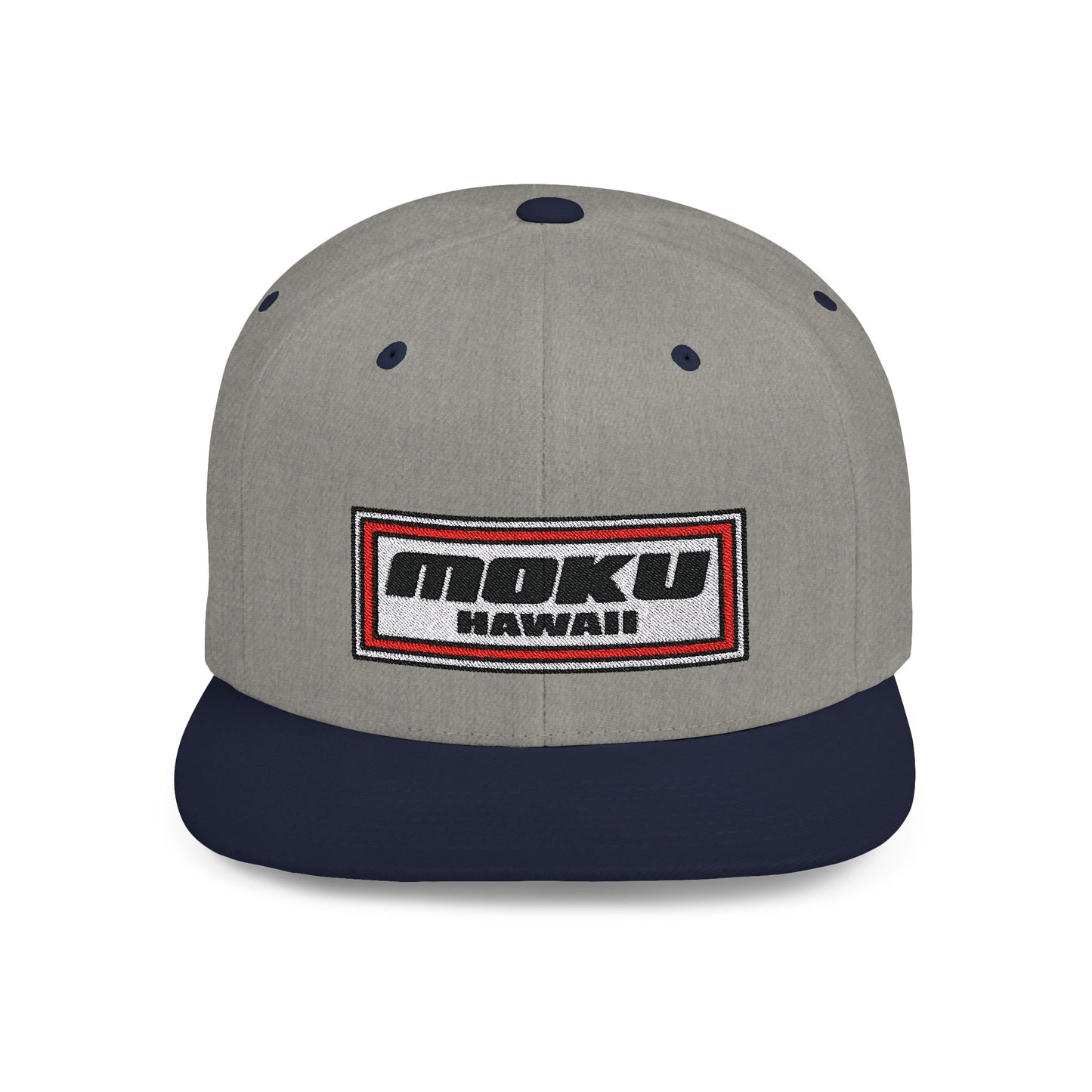 The MOKU Flat Bill Snapback Hat