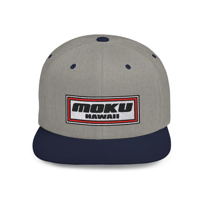The MOKU Flat Bill Snapback Hat