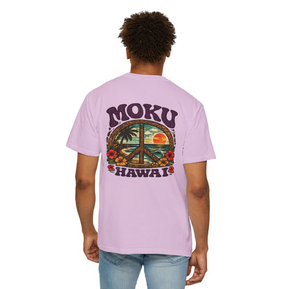 Vintage MOKU Hawaii "Peace Out" T-Shirt | Premium Surf Apparel