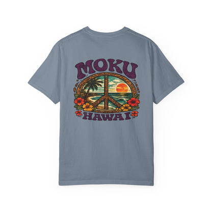 Vintage MOKU Hawaii "Peace Out" T-Shirt | Premium Surf Apparel
