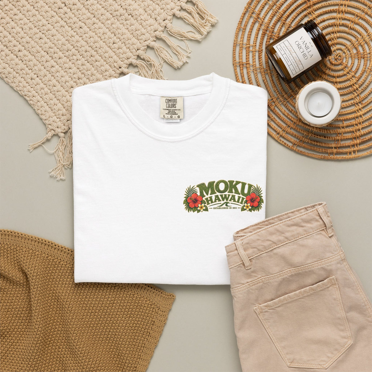 MOKU Hawaii Vintage "Surfer Girl" T-Shirt
