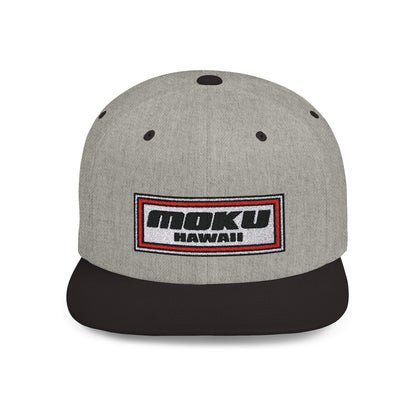 The MOKU Flat Bill Snapback Hat