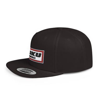 The MOKU Flat Bill Snapback Hat