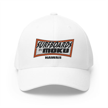 Embroidered Surfboards by MOKU Closed-Back Cap