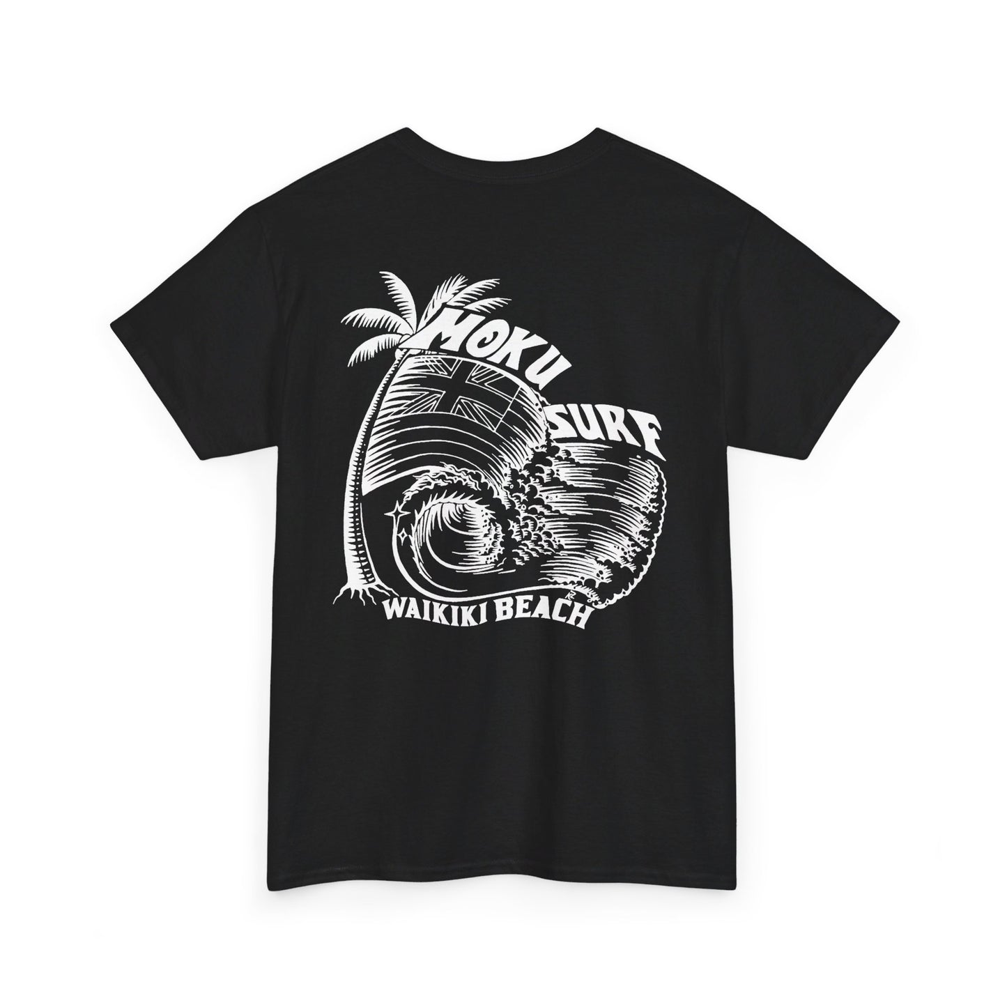 The Iconic MOKU  Logo Heavy Cotton Tee