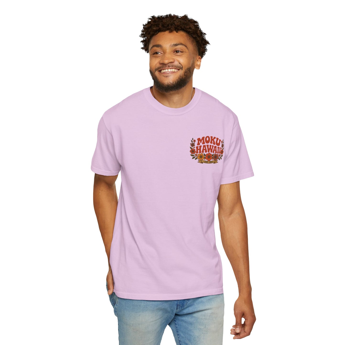 MOKU Hawaii's Vintage Sun & Moon T-Shirt
