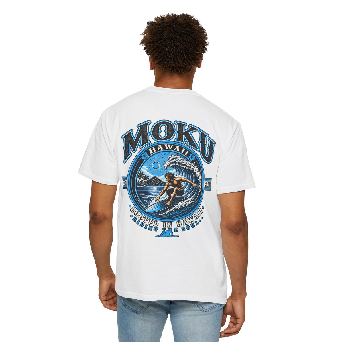 MOKU Vintage Midnight Wave Rider Tee