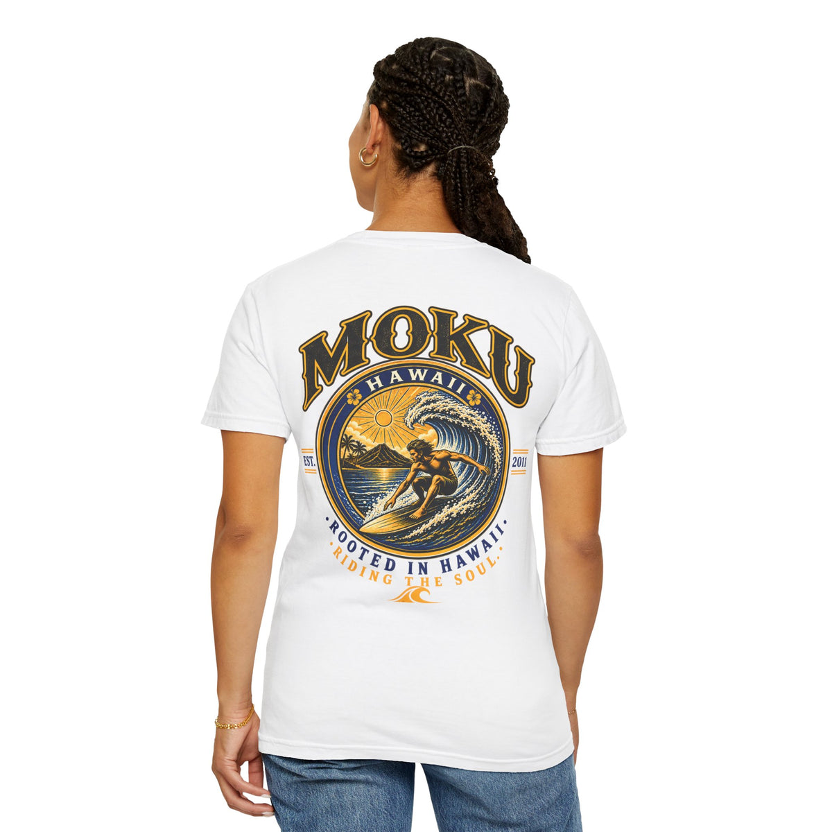 MOKU Hawaii "Wave Rider" T-Shirt