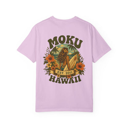 Moku Hawaii' Vintage Surfer girl Tee