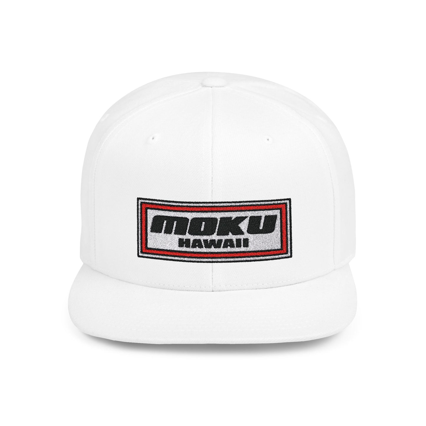 The MOKU Flat Bill Snapback Hat