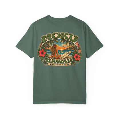MOKU Hawaii Vintage "Surfer Girl" T-Shirt