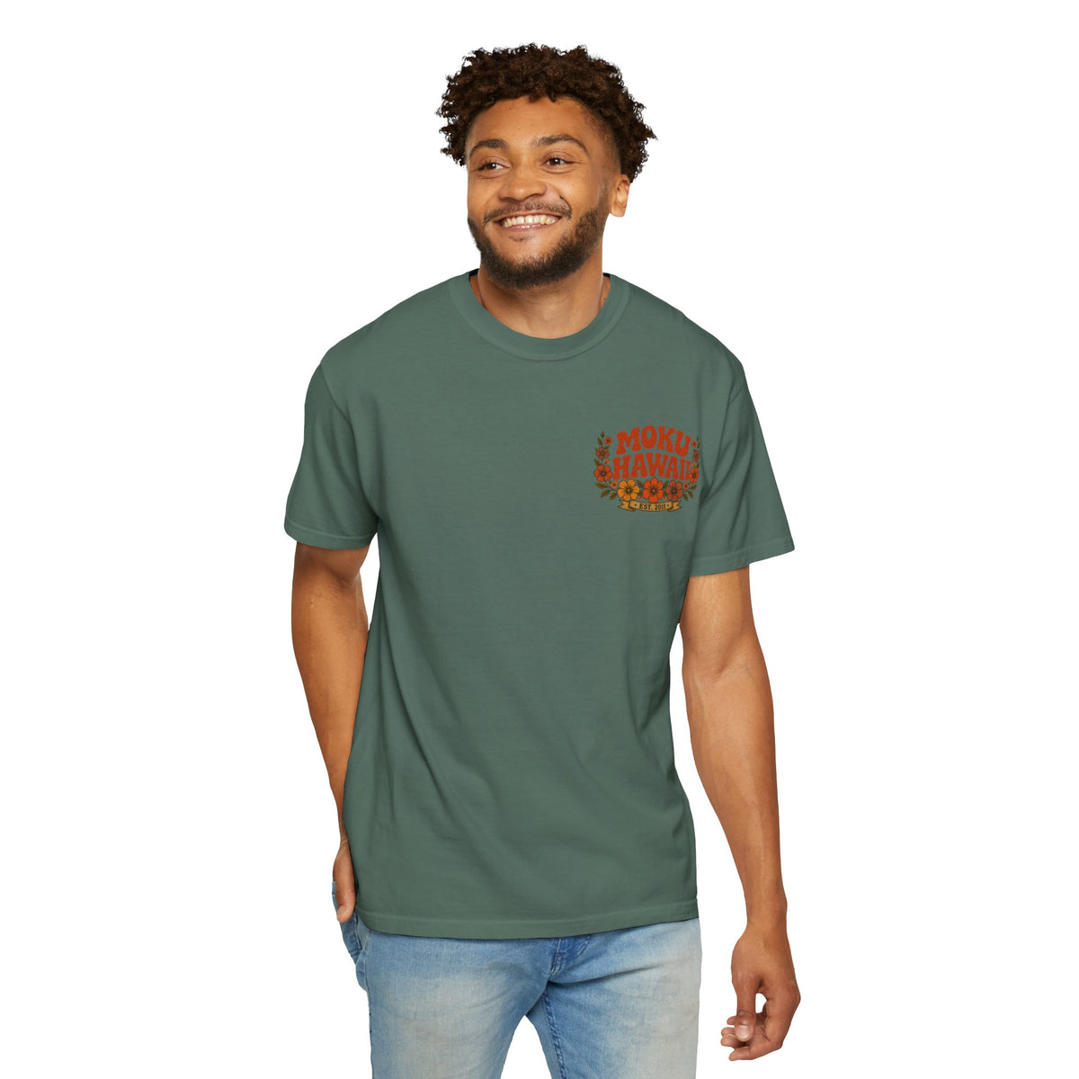 MOKU Hawaii's Vintage Sun & Moon T-Shirt