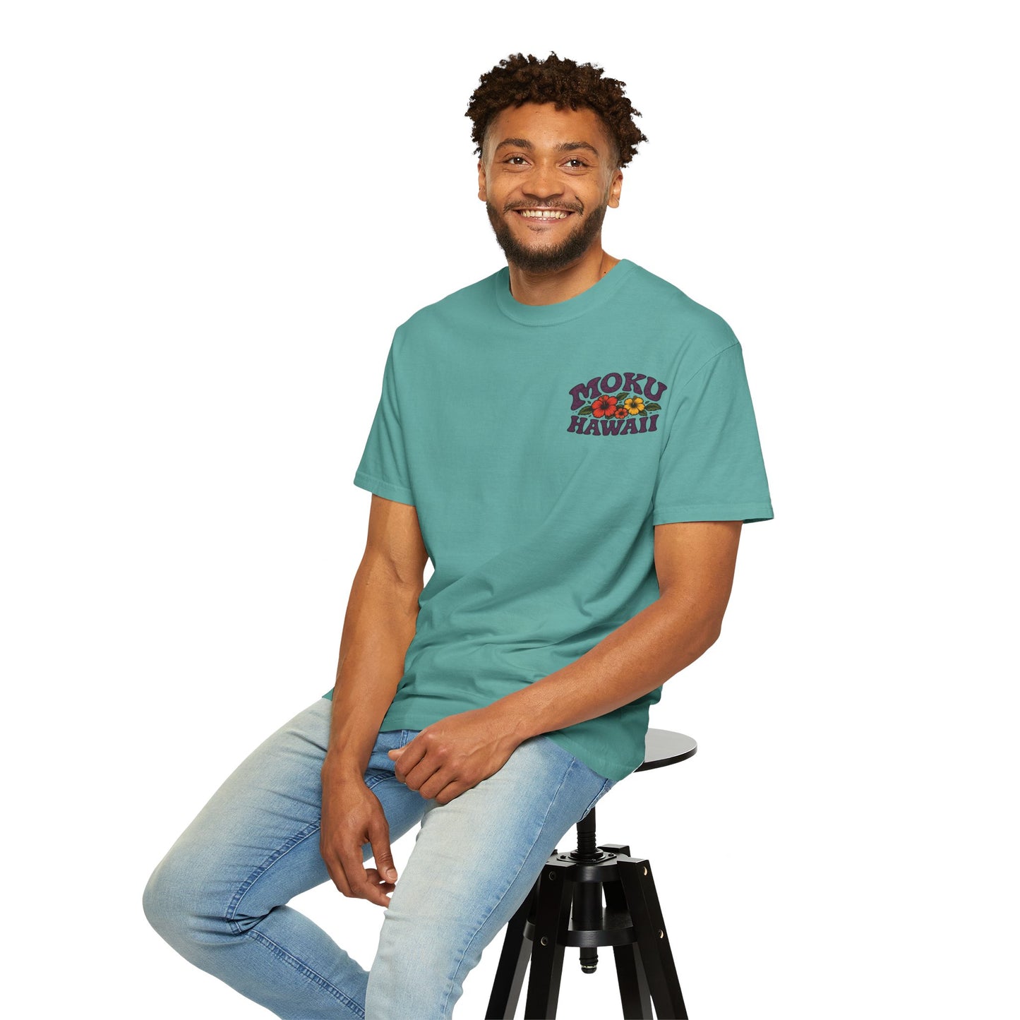Vintage MOKU Hawaii "Peace Out" T-Shirt | Premium Surf Apparel