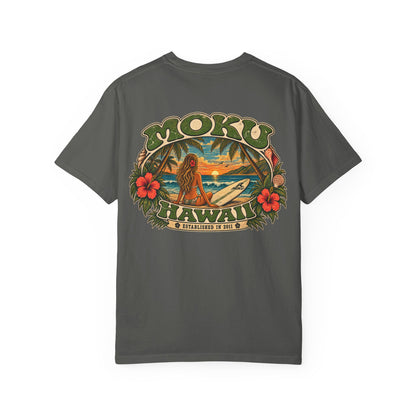 Vintage MOKU Hawaii Surf Girl T-Shirt