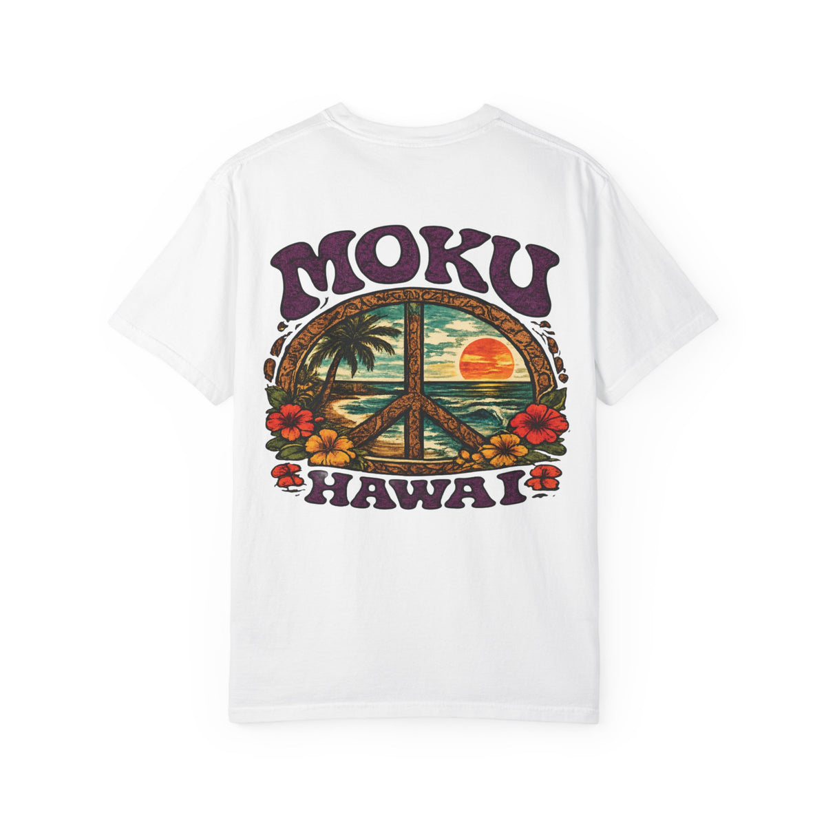 MOKU Hawaii Vintage "Peace Out" T-Shirt