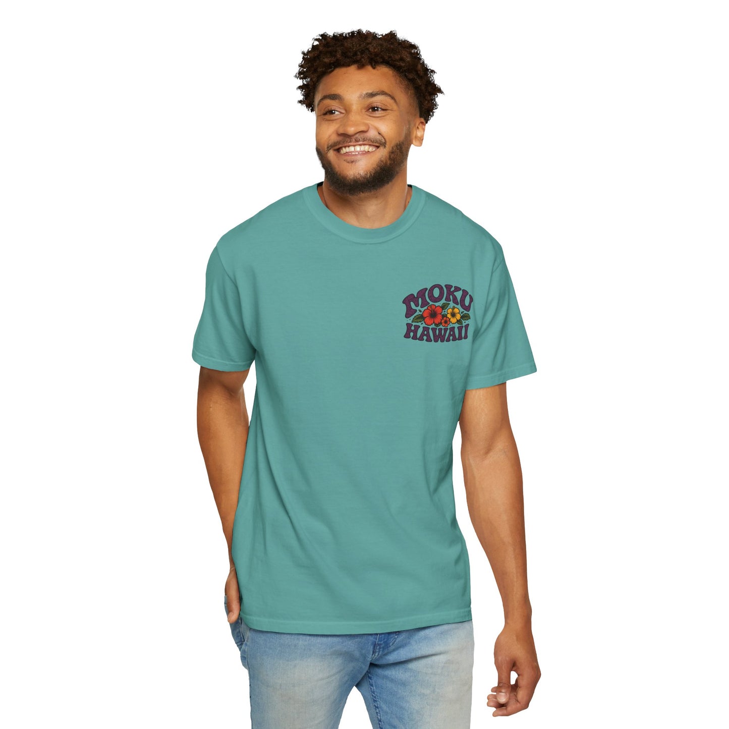 Vintage MOKU Hawaii "Peace Out" T-Shirt | Premium Surf Apparel