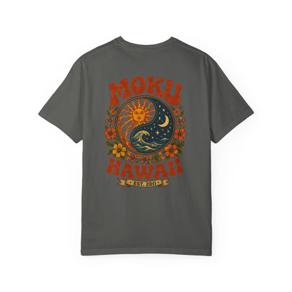 MOKU Hawaii's Vintage Sun & Moon T-Shirt