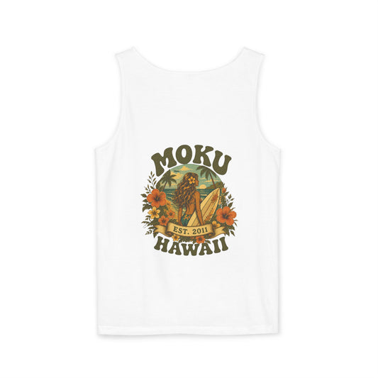 Moku Hawaii Vintage "Surfer Girl" Tank