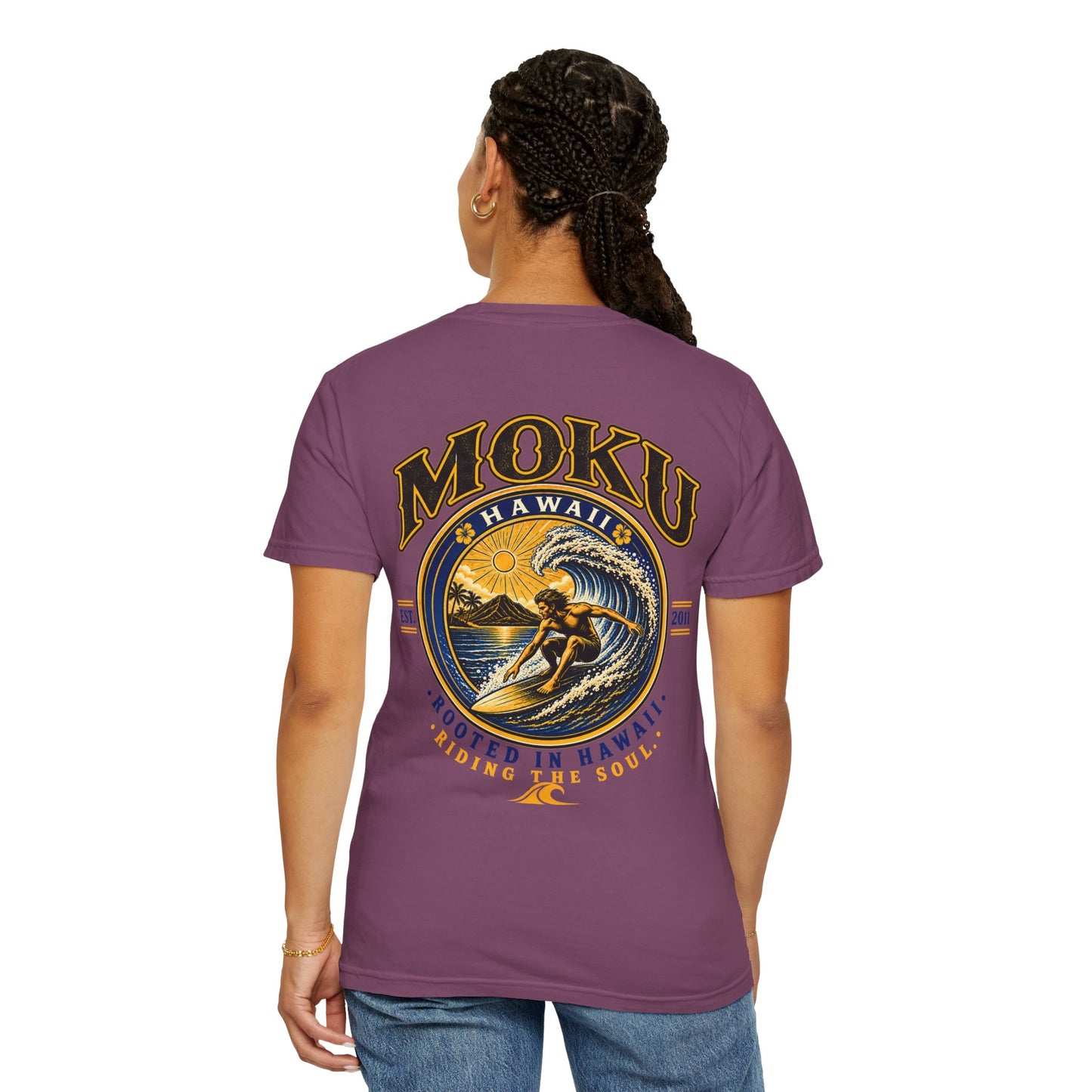 MOKU Hawaii Vintage "Surfer" T-Shirt