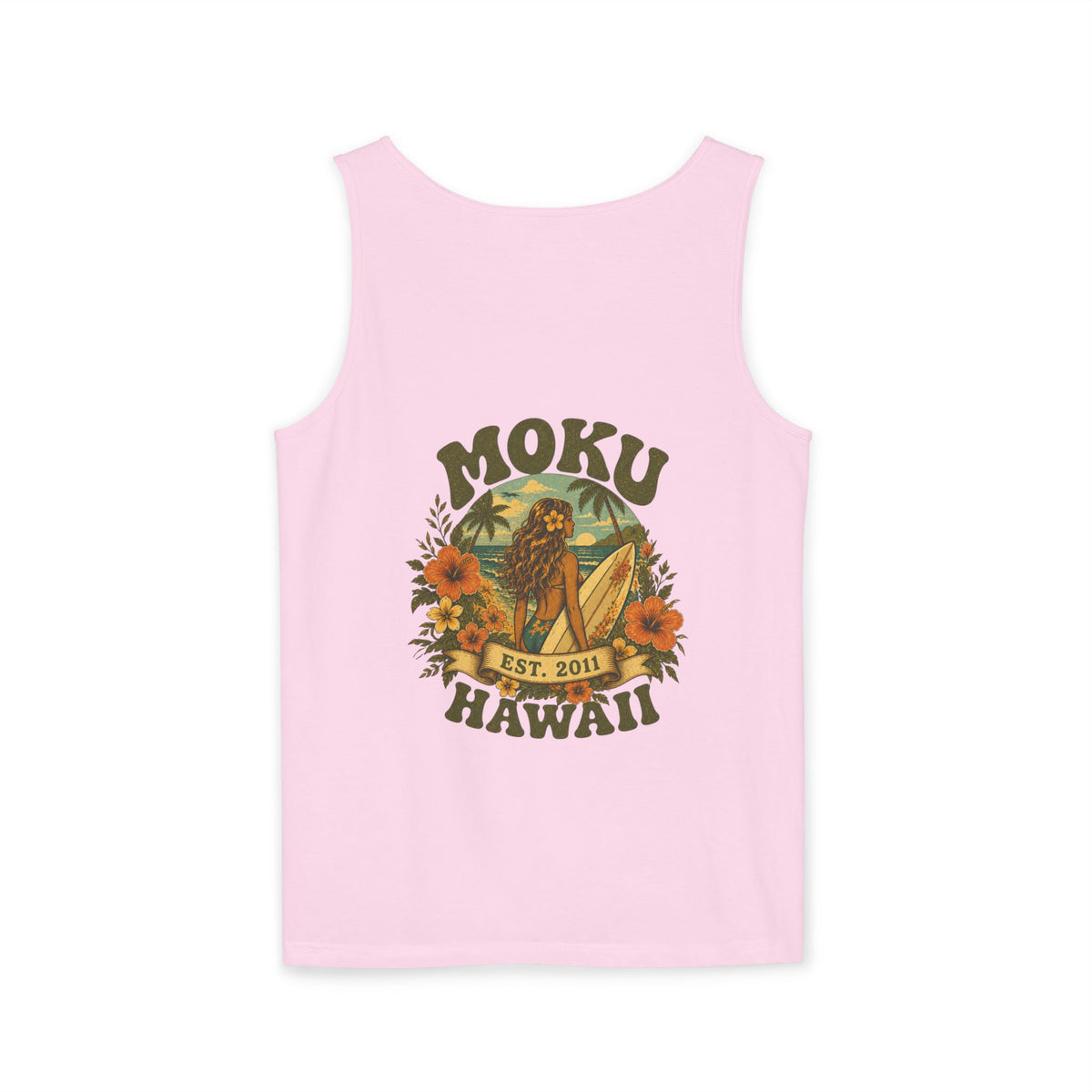 Moku Hawaii Vintage "Surfer Girl" Tank