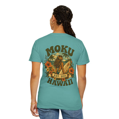 Moku Hawaii' Vintage Surfer girl Tee