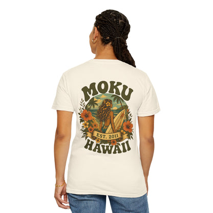 Moku Hawaii' Vintage Surfer girl Tee