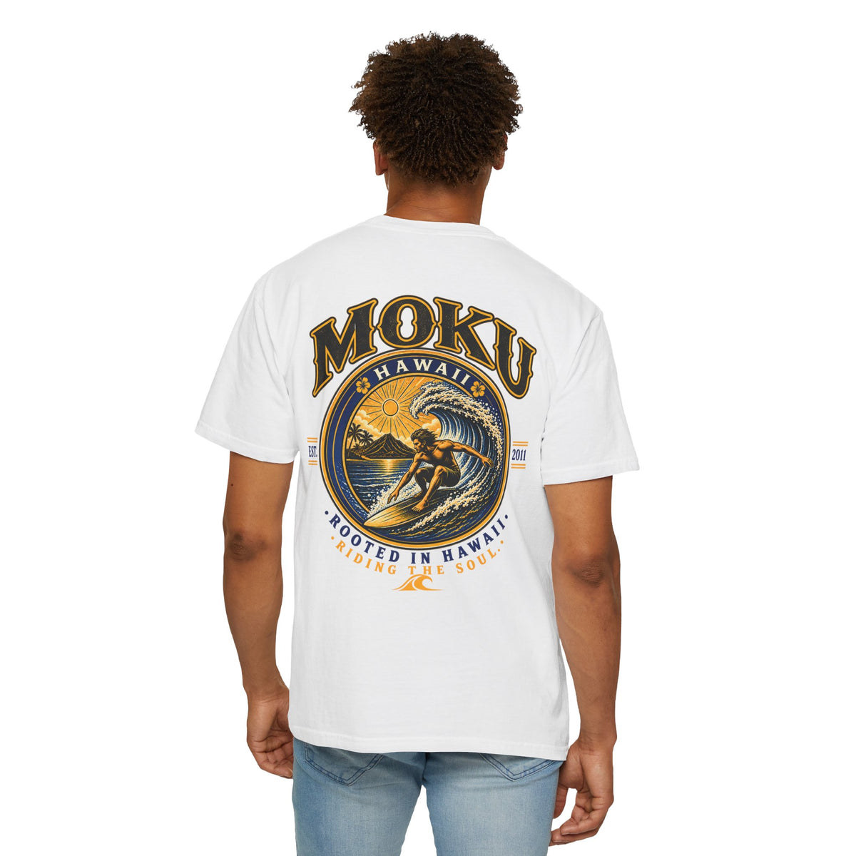 MOKU Hawaii "Wave Rider" T-Shirt