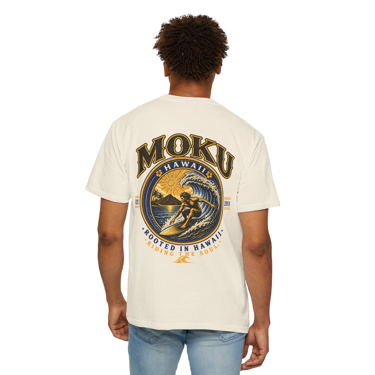 MOKU Hawaii Vintage "Surfer" T-Shirt