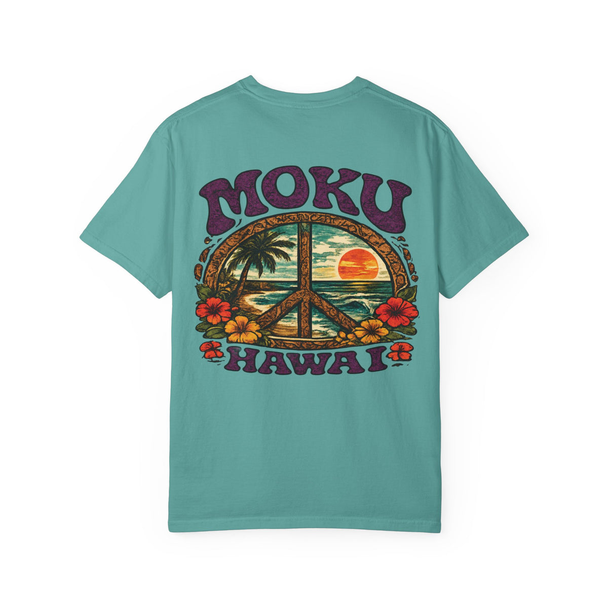 MOKU Hawaii Vintage "Peace Out" T-Shirt