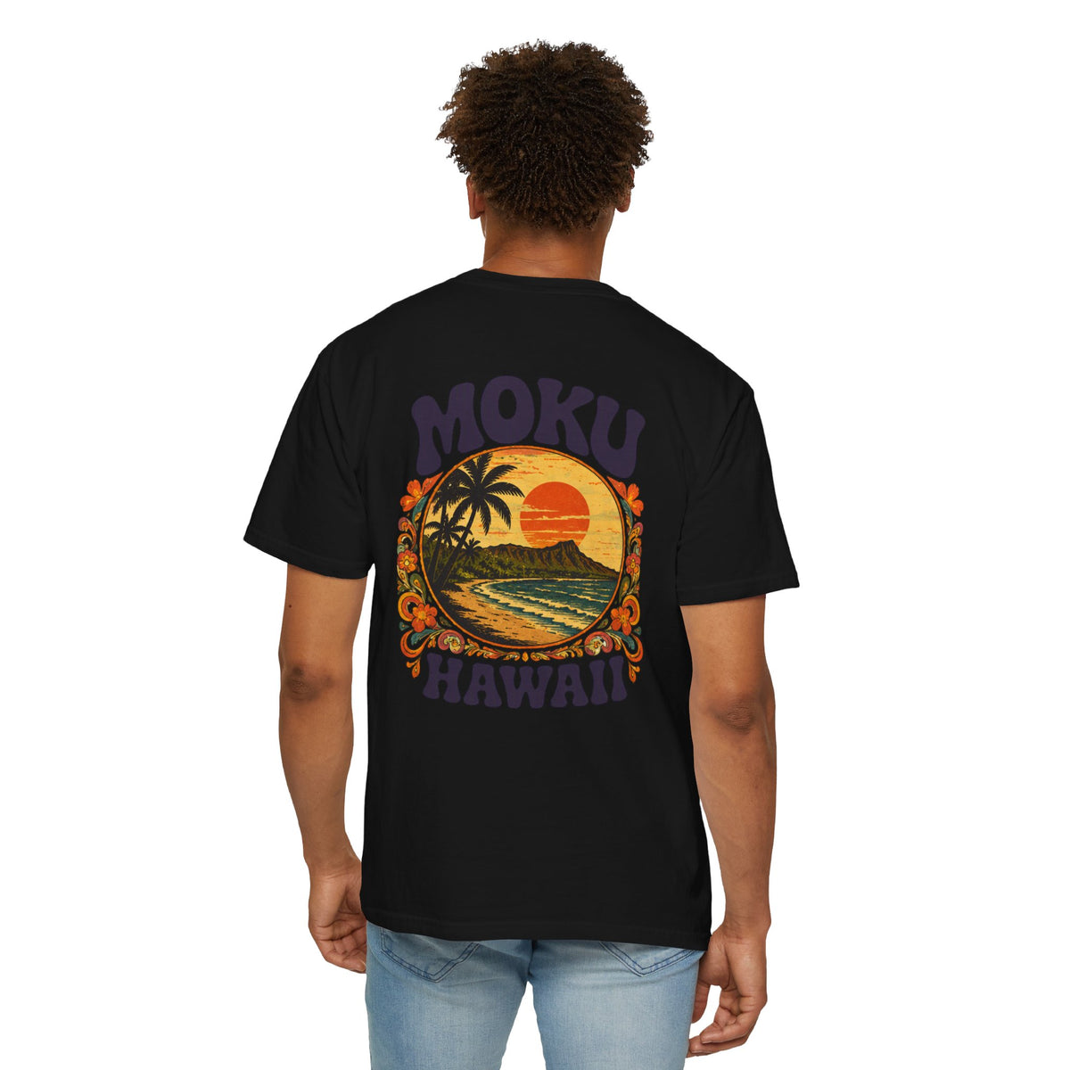 Moku Hawaii Vintage Sunset Tee