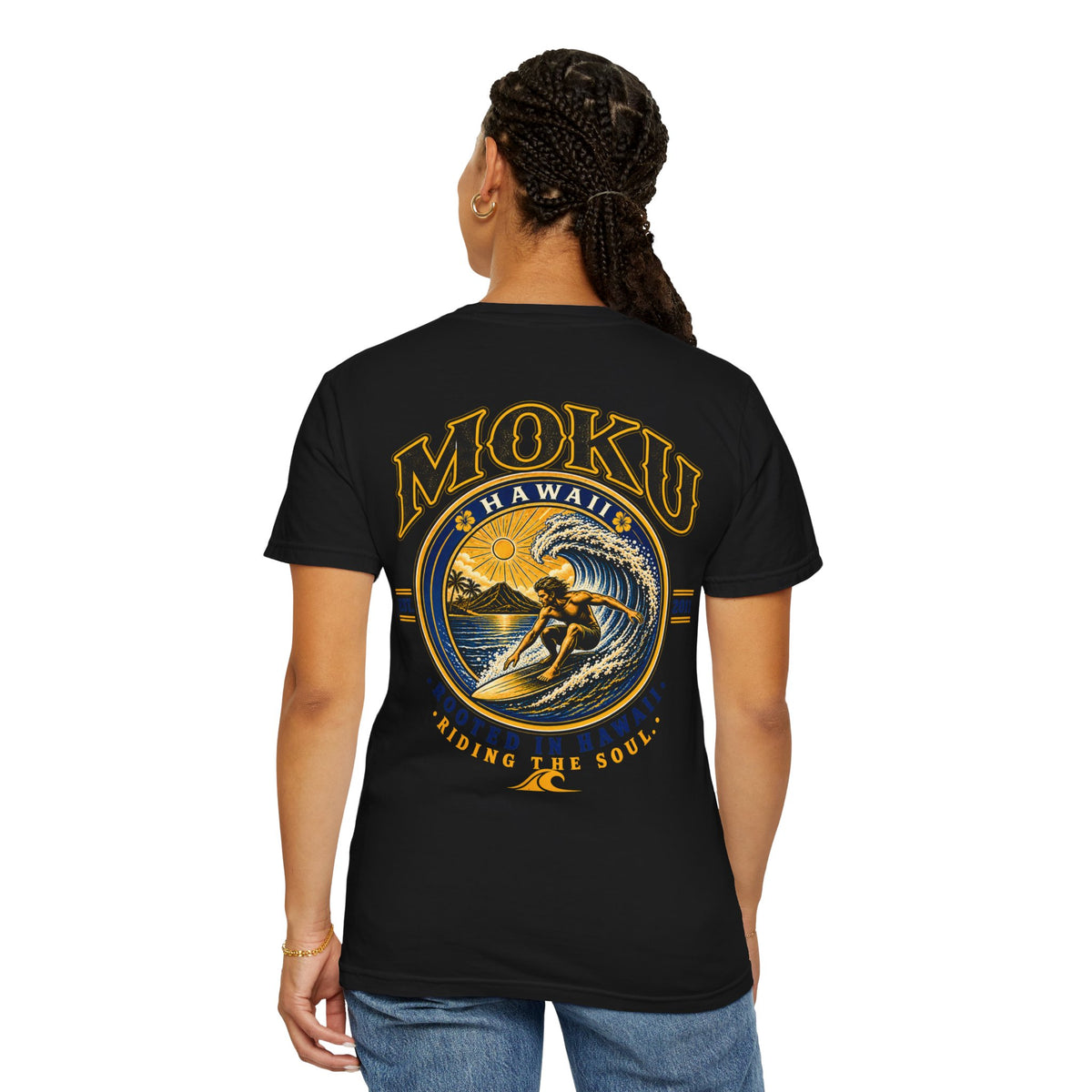 MOKU Hawaii "Wave Rider" T-Shirt