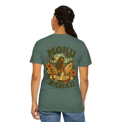 Moku Hawaii' Vintage Surfer girl Tee