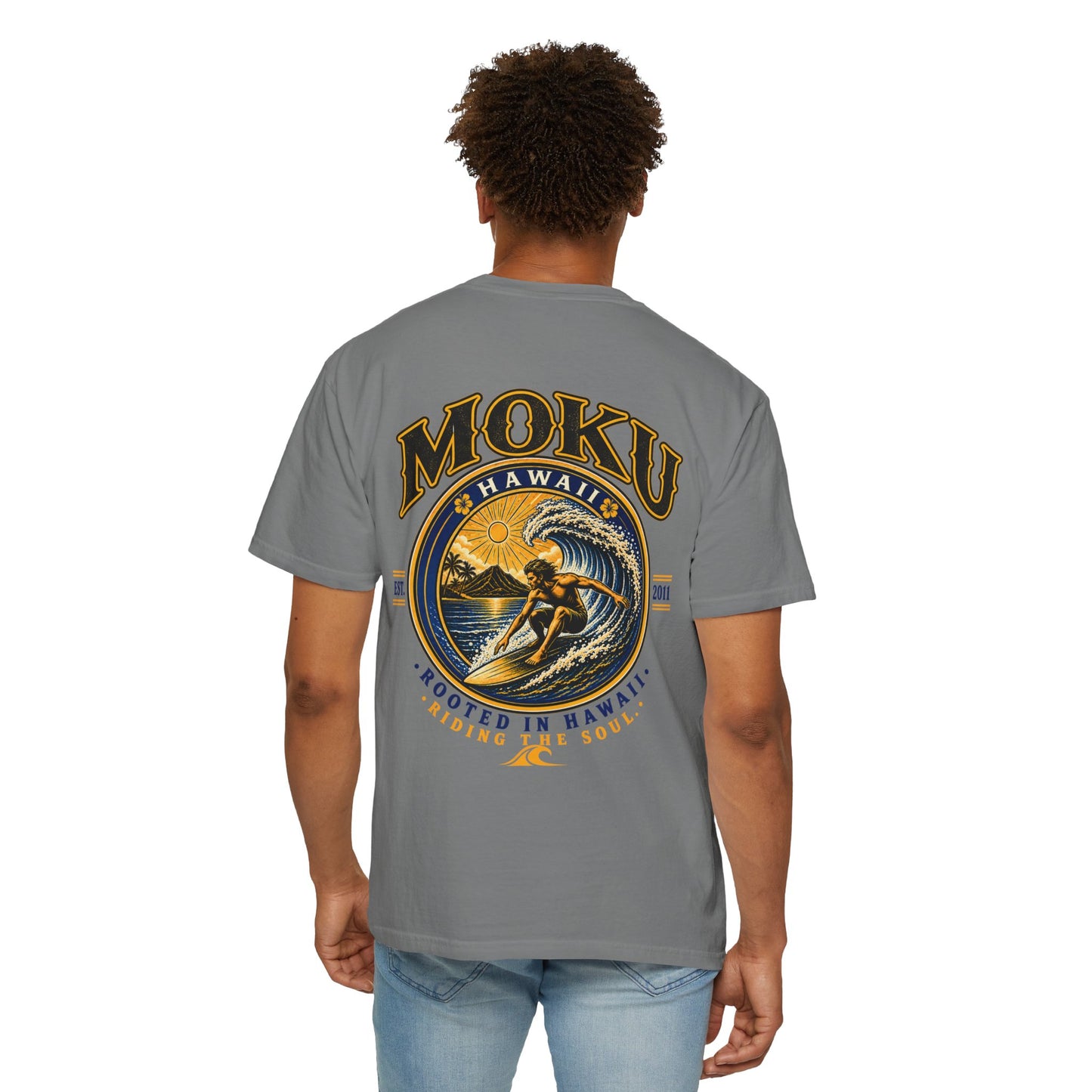 MOKU Hawaii Vintage "Surfer" T-Shirt