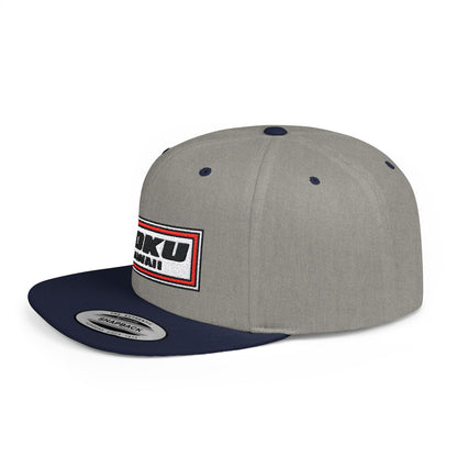 The MOKU Flat Bill Snapback Hat