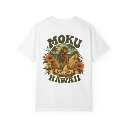Moku Hawaii' Vintage Surfer girl Tee