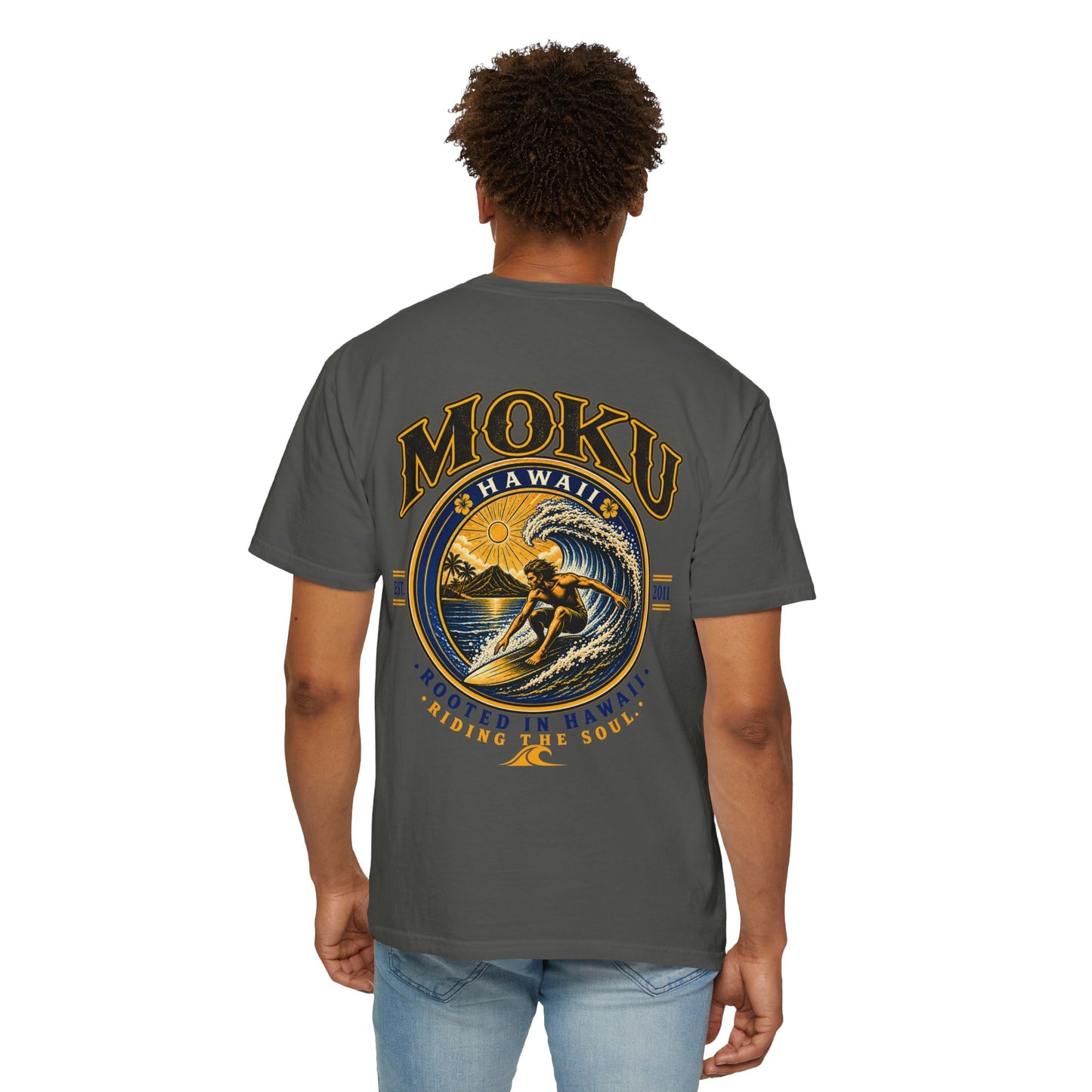 MOKU Hawaii Vintage "Surfer" T-Shirt