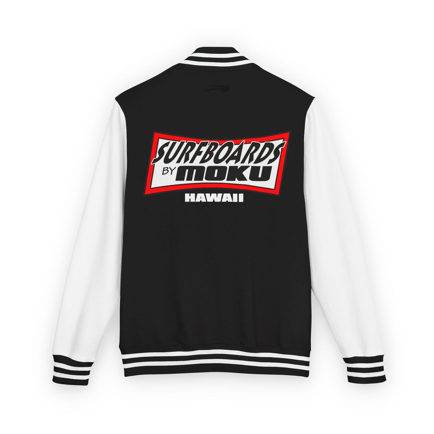 Surfboards By MOKU Heavyweight Sufers Letterman Jacket