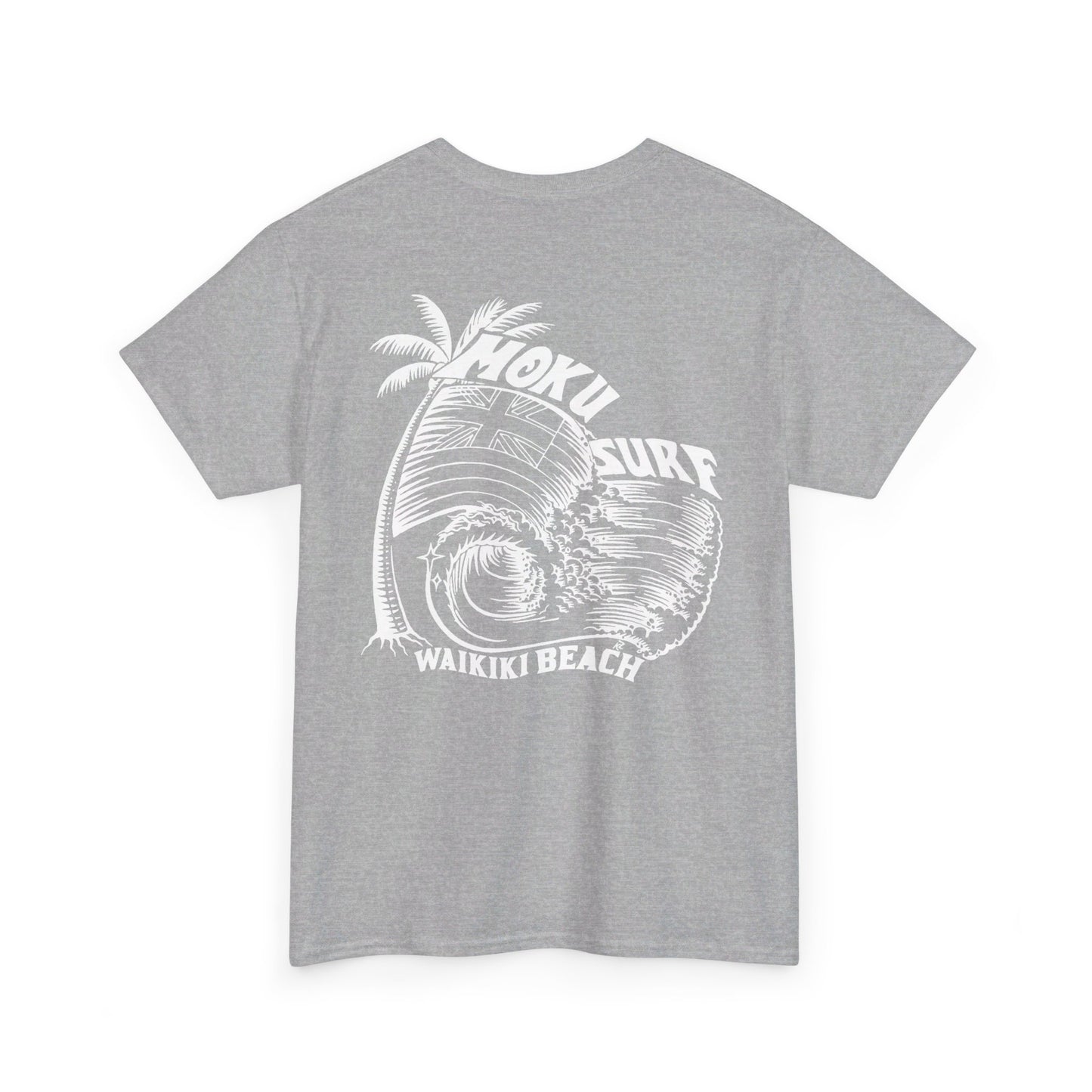 The Iconic MOKU  Logo Heavy Cotton Tee